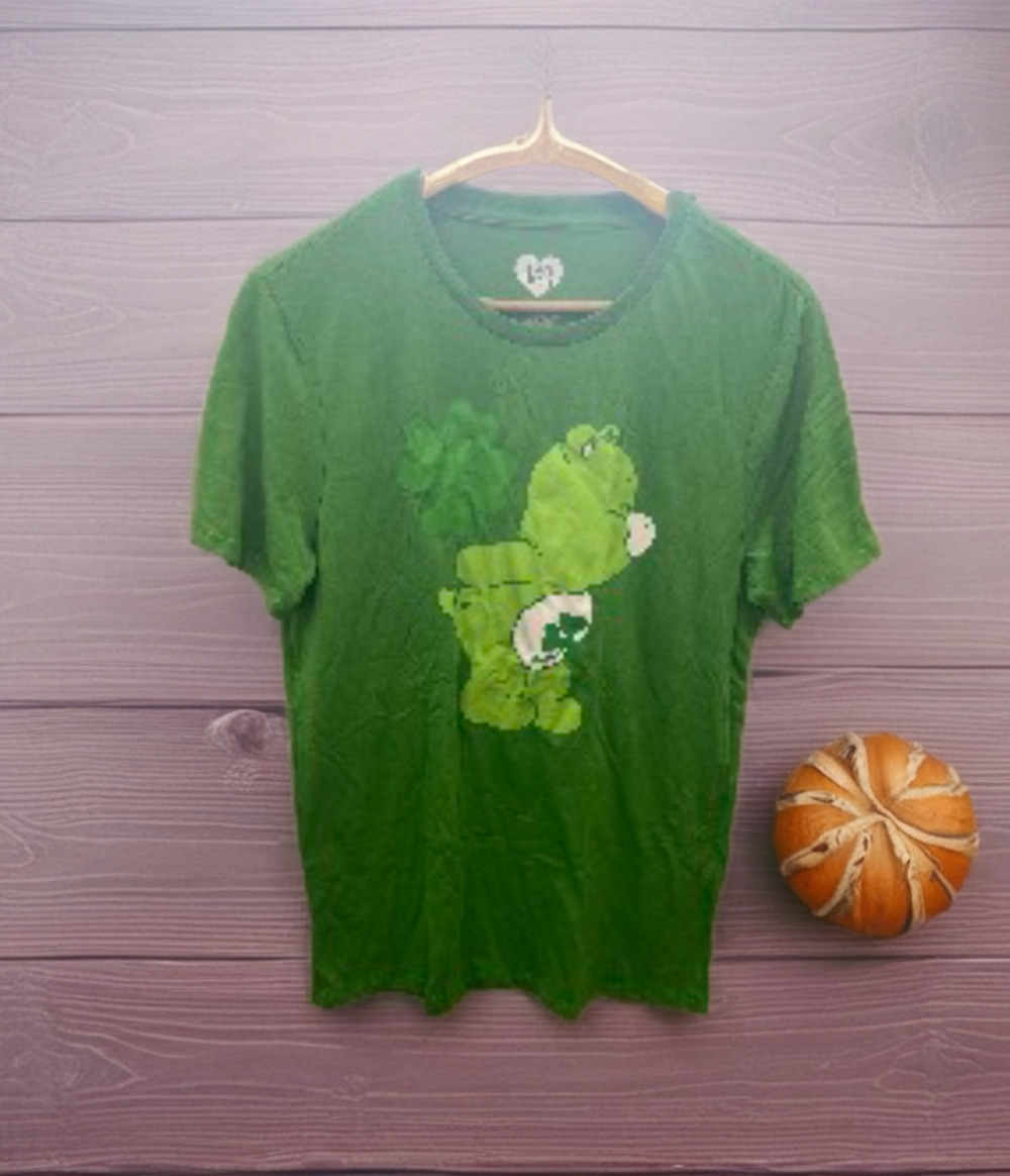 Care Bears Good Luck Bear Go Green T-Shirt